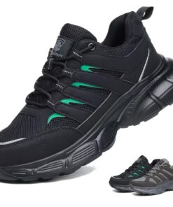 TULEDUN Chaussures de Sécurité Hommes Antidérapantes pour Travail Confortables avec Embout en Acier