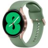 Bracelet Samsung Galaxy Watch 4 40 mm 44 mm pour homme en silicone réglable