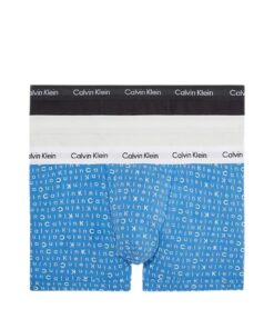 Calvin Klein Trunks Homme - Lot de 3 - Comfort et Élégance en Laine Mixte - Fitness et Sport - Taille US 32x32