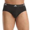 Adidas Lot de Slips Homme - Lot de 3 - Sous-vêtements PolyesterstretchComfortulaire Sportif