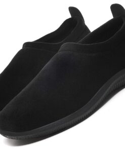 Échauffants Chaussons Eagsouni Hiver Hommes Femmes Peluche Mémoire Mousse Intérieur Extérieur