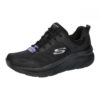 Skechers Femme D'lux Walker Infinite Motion Baskets Gris Taille US 8