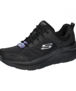 Skechers Femme D'lux Walker Infinite Motion Baskets Gris Taille US 8