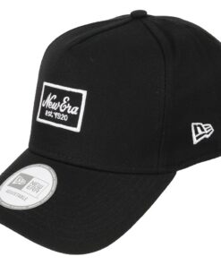 New Era Chapeau Trucker 9forty Script Noir/Bleu - Taille Unique