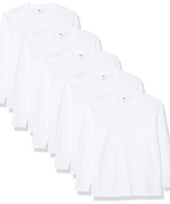 T-shirt Fruit of the Loom Lot de 5 pour Homme - Confort et Qualité - Mode Intérieure