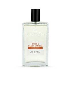 CREMO Eau de Toilette pour Homme 100ml Épices & Vanille Noire - ParfumÉpicé pour Homme - CadeauOriginal pour Homme