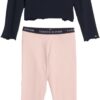 Tommy Hilfiger Ensemble Pyjama Fille Longues Manches Chauds Élégants