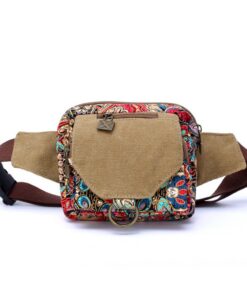 Sac Dopobo toile style national rétro chic pour femme (01.)