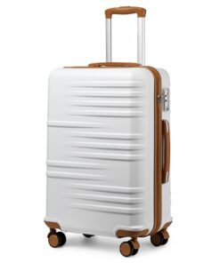 Valise British Traveller Moyenne Taille Blanc pour Voyageurs