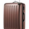 Valise Hauptstadtkoffer Alex Marron Brillant TSA 75CM 119L