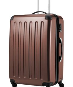 Valise Hauptstadtkoffer Alex Marron Brillant TSA 75CM 119L
