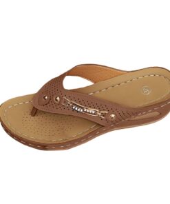 Sandales orthopédiques pour femme confortables - Séparateurs d'orteils - Anti-fasciite plantaire
