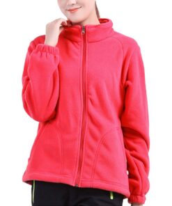 DAIHAN Veste Polaire Homme/Femme Manche Longue Chaud Fermeture Ézipée avec Poches Confortable