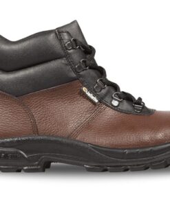 Chaussures de sécurité montantes JALLATTE Marron pour Professionnels en Atelier S3 SRC Élevage de Vaches