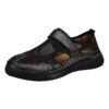 Botte Homme Hiver Fourré Respirant Polyvalent Nouveau Été Tendance Plage Sandales Hommes Grands Modèles