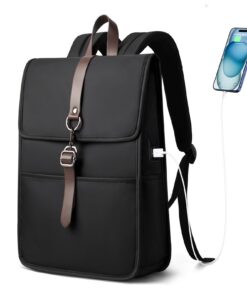 HEROIC KNIGHT Sac à Dos Ordinateur 15.6 Pouces - Étudiant Professionnel (USB, 14L) pour Travail, Université et Affaires