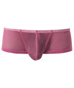 Boxers courts transparents en maille unisex - Respirant - Doux et confortable - Idéal pour le quotidien