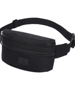 GWAWG Sac Banane Étanche Léger - Multifonctionnel pour Femme et Homme - Sacoche Ceinture Ajustable, Sac Bandoulière Spor