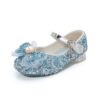 Chaussures New Front pour Enfant Talon Haut Paillettes Cosplay Soirée Fille Mariage fête Anniversaire Noël