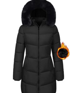 Tuopuda Manteau Femmes Hivernaux Chaudsavec Global Recycled Standard Tuopuda Veste Polaire Femmes Hivernales Chaudeave