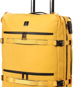 Valise étanche Aerolite Ryanair Priorité 55x40x20cm - Bagage Cabine Roulettes Sous Le Siège 44Lavec Cadenas TSA Valise