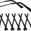YieJoya Noir Antidérapantes Silicone Chaussettes d'Épices pour Lunettes de Soleil Adultes Outdoor ActivitésLot de 10 Pai