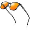 SURFOU Lunettes Anti Lumière Bleue Ordinateur, Protection Pour Écran, Anti-Lumière Gaming, Protection Oculaire Bleue Pou