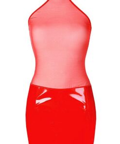 Robe Rouge V-9119 Axami pour Femme - Événements Spéciaux - Luxe et Élégance - Taille XL - Rouge