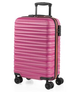 JASLEN Valise Cabine 55x40x20cm, Valise Rigide Légère Résistante, Valise à Roulettes pour Voyage en Avion