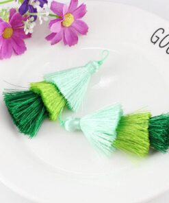 WANM 12 Pièces Glands de 7 Cm Multicouches pour Rideau Décoratif Maison Mode d'Usage Familial Prix Reasonable