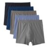 Generic L À 10XL Tailles Boxer 100% Coton Grande Taille For Homme & Personnes D'Âge Moyen Et Âgées Élégants & Respirants