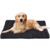 Ixydor Coussin en Peluche Anti-Stress pour Chien Grande Taille, L, 95 x 65 cm, Tapis Orthopédique Tapis Matelas Lit Chie