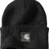 Carhartt Camouflage Beanie pour Bébé - Taille Unique - Patch Noir