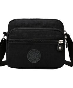 Colexy Sac à Bandoulière Femme Multi-Poches Imperméable pour Voyage École Sports Achats