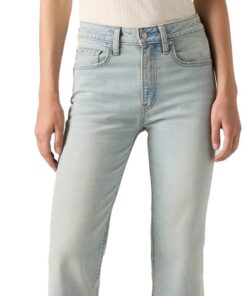 Levi's 725 Authentic Kick Bootcut Ankle Jeans Femme Élégants, confortables pour la journée au bureau et à la maison, con