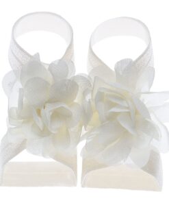 Sandales en mousseline pour garçons 1 an | Pieds nus et confortables | Accessoires pour nouveau-né boys