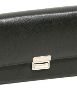 Portefeuille en Cuir Véritable Noir pour Professionnels (Édition Spéciale) - Sac à Main pour Serveur et Chauffeur de Tax