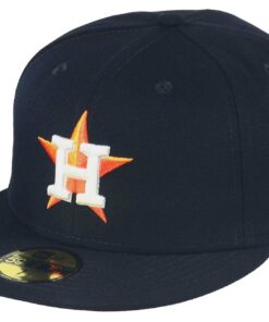 Titre optimisé : New Era Houston Astros MLB Ac Performance Navy 59Fifty Basecap Casual Wear Baseball Cap Men's