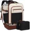 LOVEVOOK Sac à dos de voyage cabine pour femmes 40L with compartiment humide et sec et compartiment à chaussures séparé