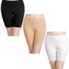 Panty Coton Cycliste Wirarpa Femme Long Culottes Boxer Shorty Legging Boxer Caleçon Lot de 3 - Ergonomique et Confortabl