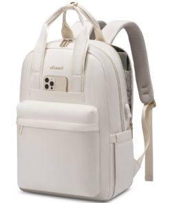 LOVEVOOK Sac à dos pour femme - Élégant avec compartiment pour ordinateur portable - Étanche - Idéal pour le travail, l'