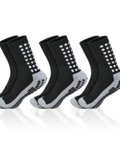 Chaussettes de Football OFFCUP Antidérapantes pour Homme et Femme Respirantes Aptitudes Velo Yoga