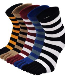 Chaussures Putuo Homme 5 Doigts Sport OEKO-TEX STANDARD 100, Chaussettes Séparées pour Sports 39-44, 5 Paires