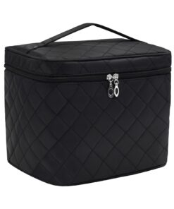 Yuknees Trousse de Maquillage Grande Taille, Sac Organisateur pour Femmes et Adolescentes, Sac de Toilette Cosmétiques P