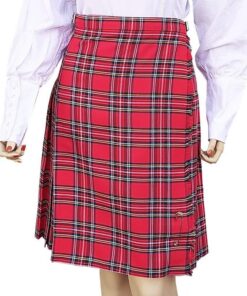 BRAW CLANS Kilt écossais authentique de qualité supérieure pour femme - Parfait pour les occasions formelles et décontra