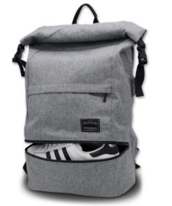 ITSHINY Sac à Dos Roll Top Antivol 15,6 Pouces pour Hommes/Femmes - Sac d'École Résistant à l'Eau, Léger et Étanche - Ut