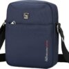 OIWAS Bandoulière Bleu Marine Homme Loisirs Vacances Randonnée Mini Sac Poche
