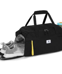 SKYSPER Sac de Sport 35L pour Hommes et Femmes - Compartiment à Chaussures et Compartiment Humide - Sacs de Voyage et d'