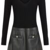 Morgan Robe Femme Élégante en Soie pour Soirée - Robe Longue Détachable 80cm (mode 2023)
