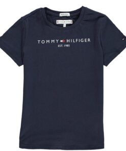 T-shirt Tommy Hilfiger Marine Enfantine Essentielle Hiver Chic
